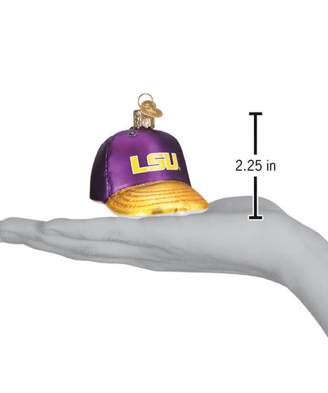 Lsu Baseball Cap Ornament