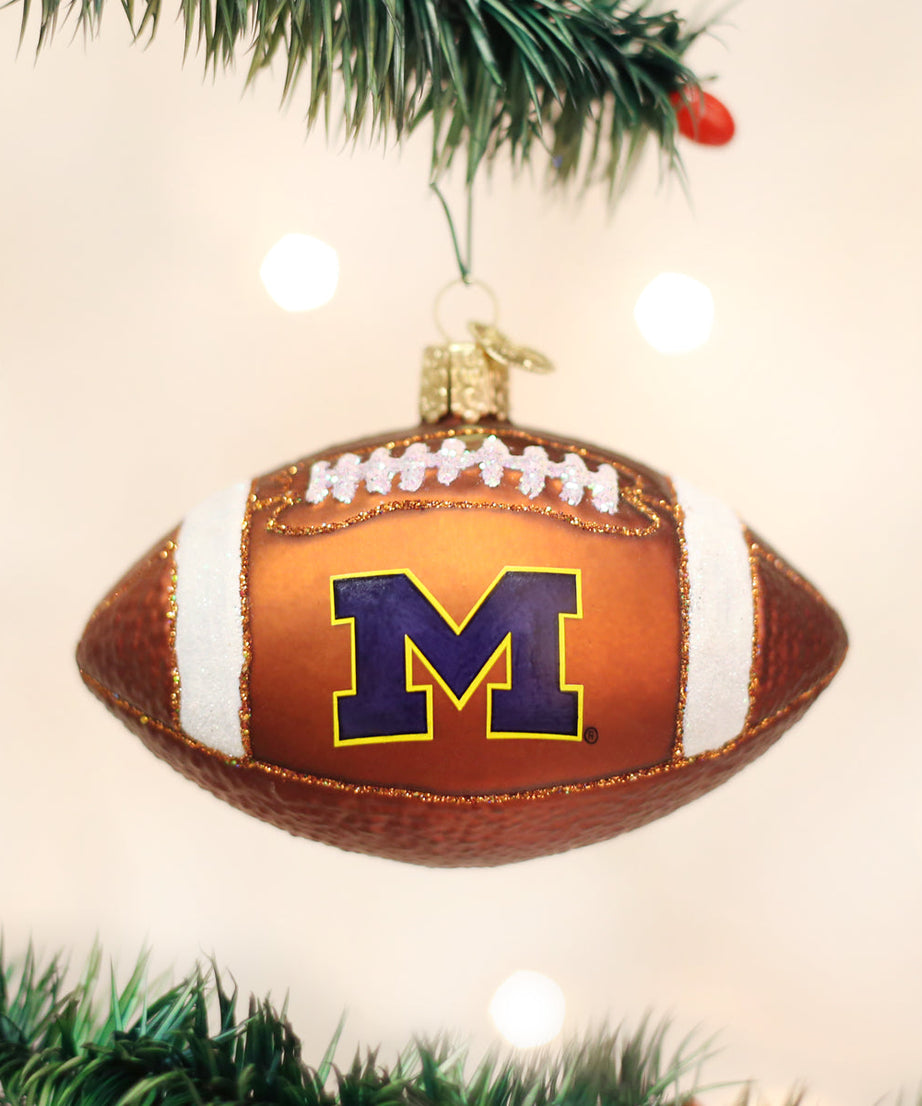 Michigan Football Ornament