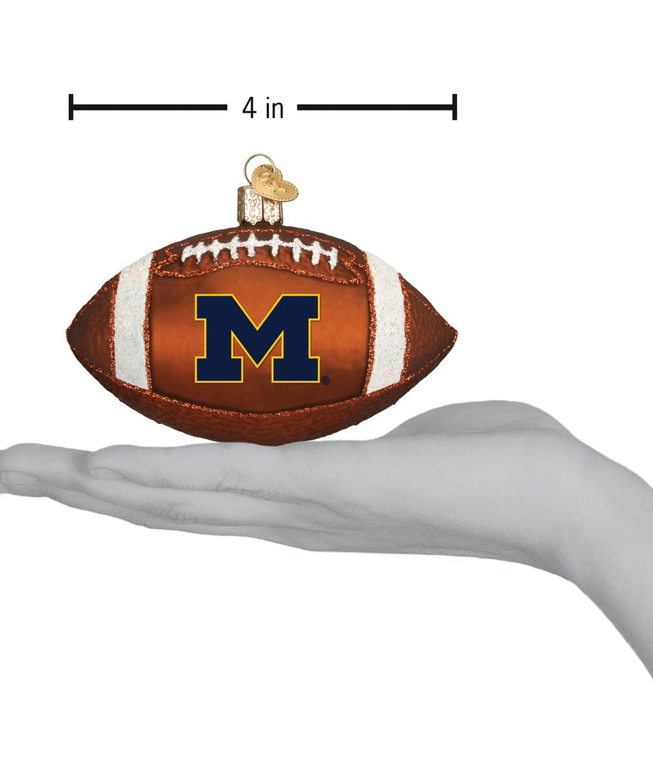 Michigan Football Ornament