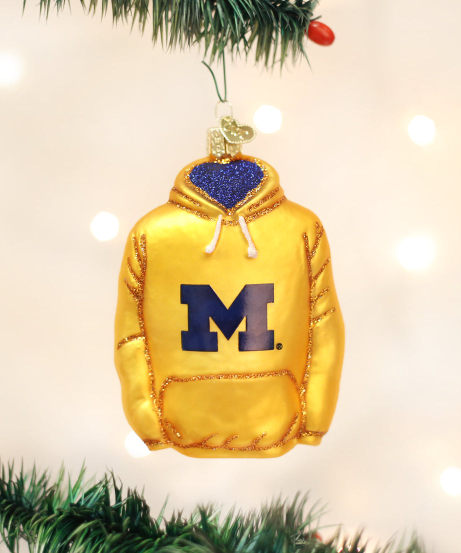 Michigan Hoodie Ornament
