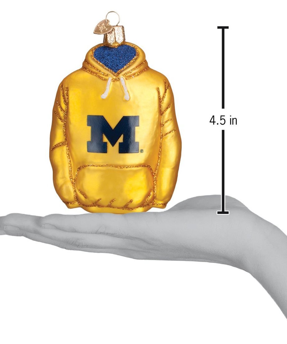 Michigan Hoodie Ornament