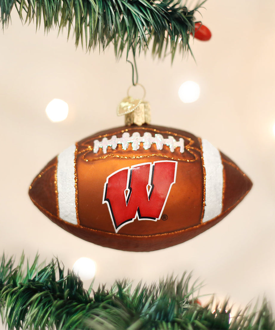 Wisconsin Football Ornament