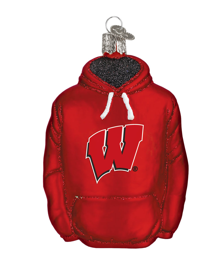 Wisconsin Hoodie Ornament