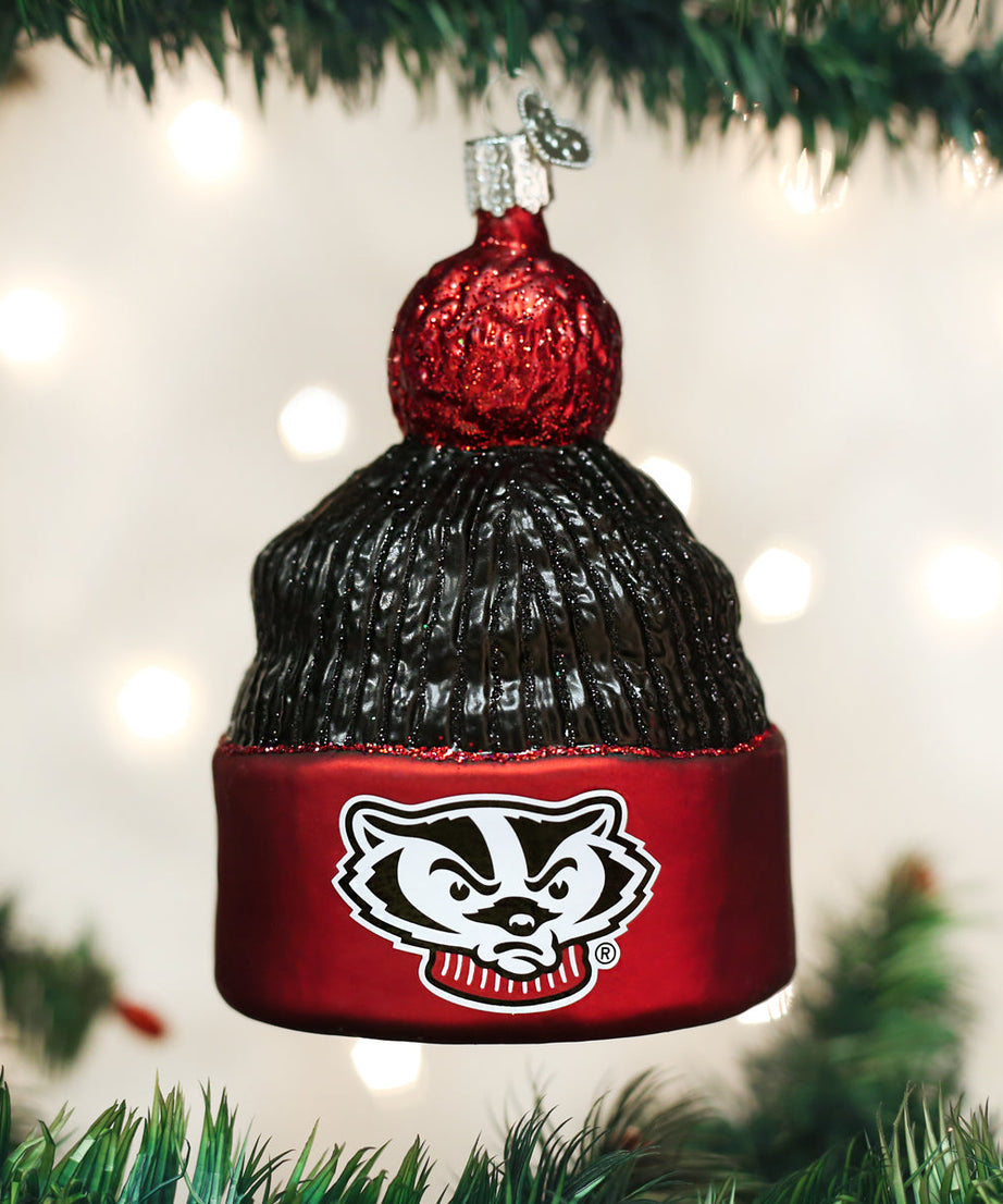 Wisconsin Beanie Ornament