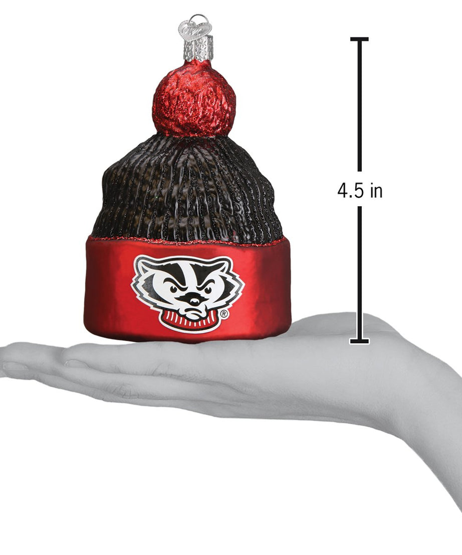 Wisconsin Beanie Ornament
