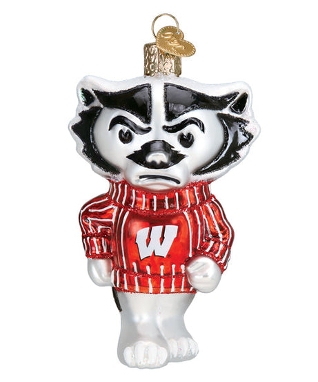 Wisconsin Bucky Ornament