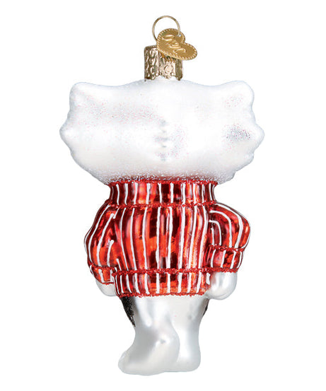 Wisconsin Bucky Ornament