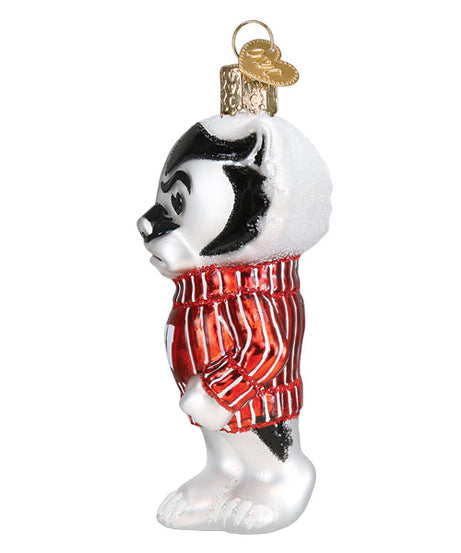 Wisconsin Bucky Ornament