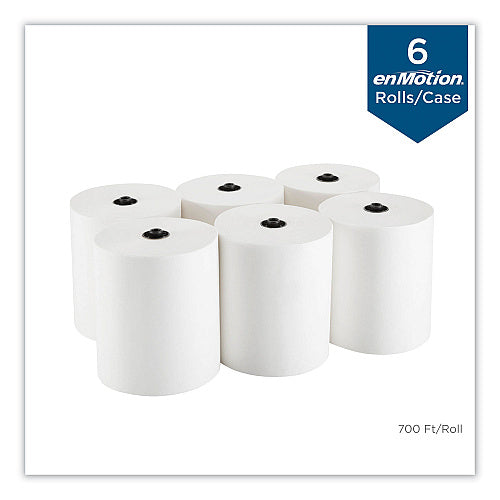Pacific Blue® Hardwound Towel Paper, White, 700-ft., 6 Rolls (89430) - Grazingbelles