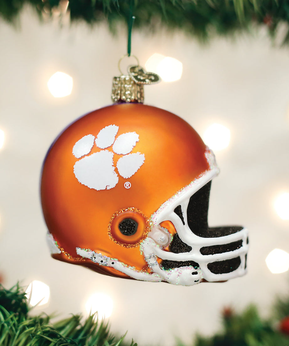 Clemson Helmet Ornament