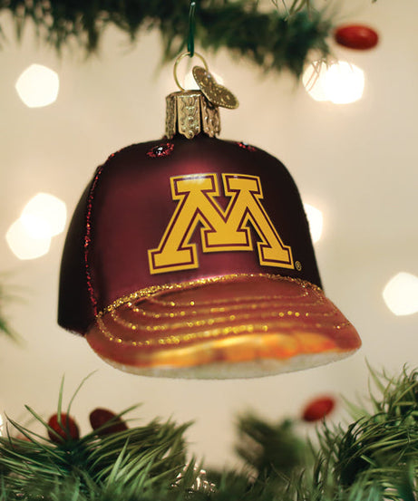 Minnesota Baseball Cap Ornament