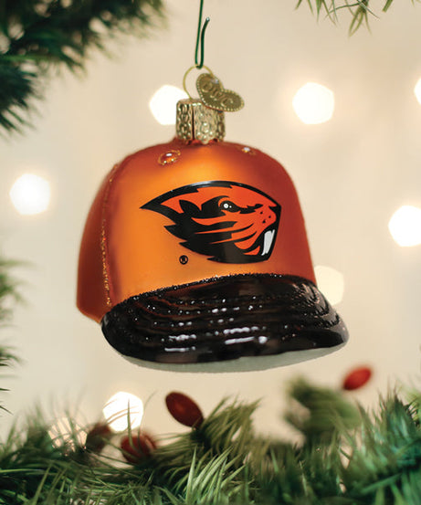 Oregon State Baseball Cap Ornament