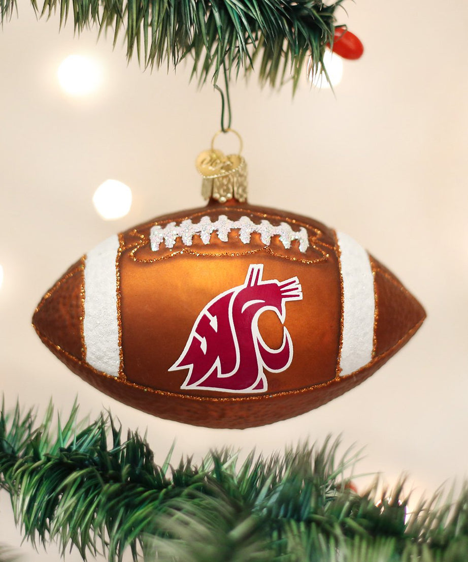 WSU Football Ornament