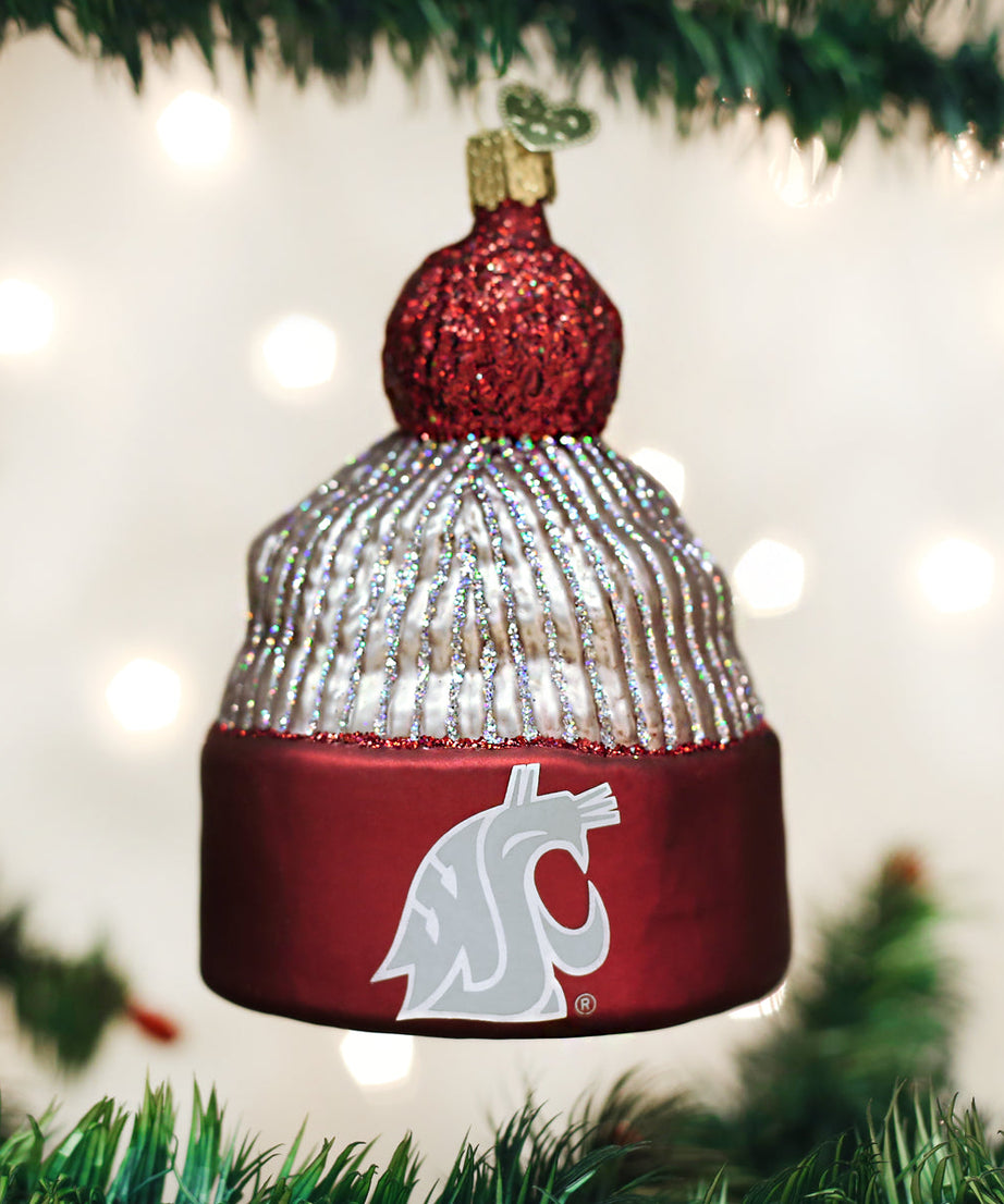 WSU Beanie Ornament