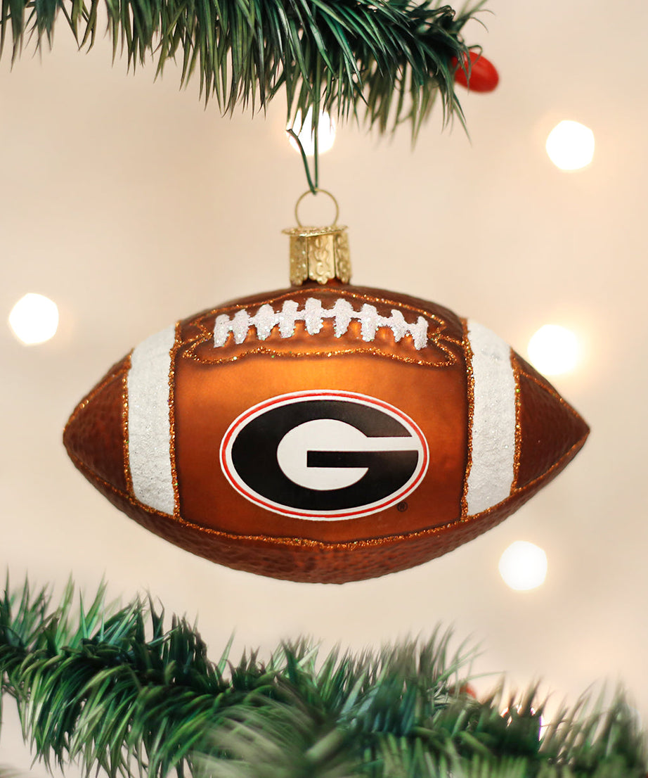 Georgia Football Ornament