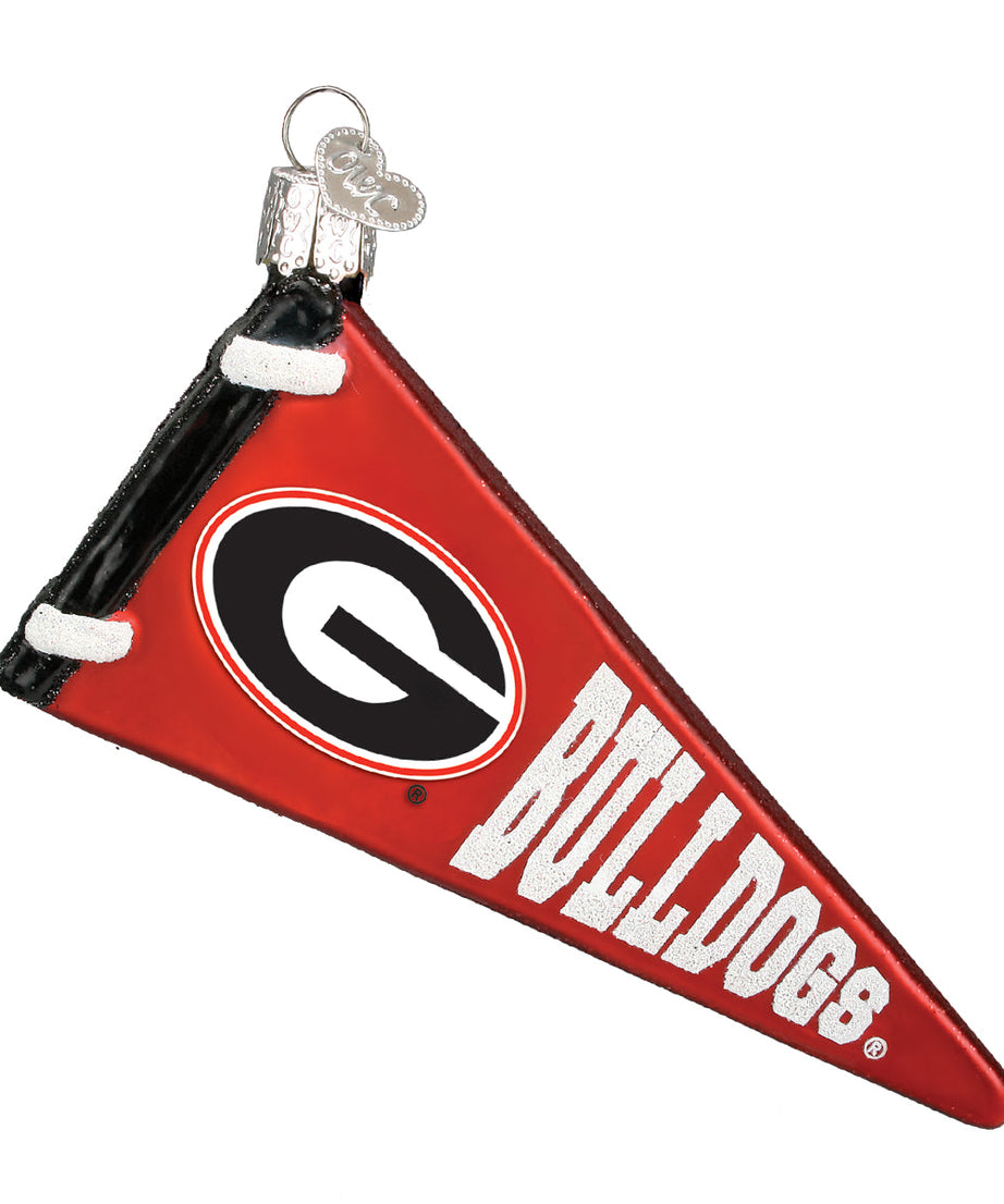 Georgia Pennant Ornament