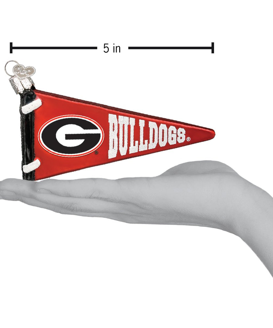 Georgia Pennant Ornament