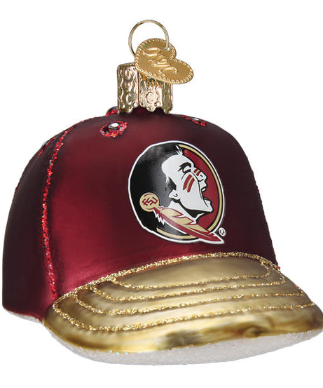 Florida State Baseball Cap Ornament