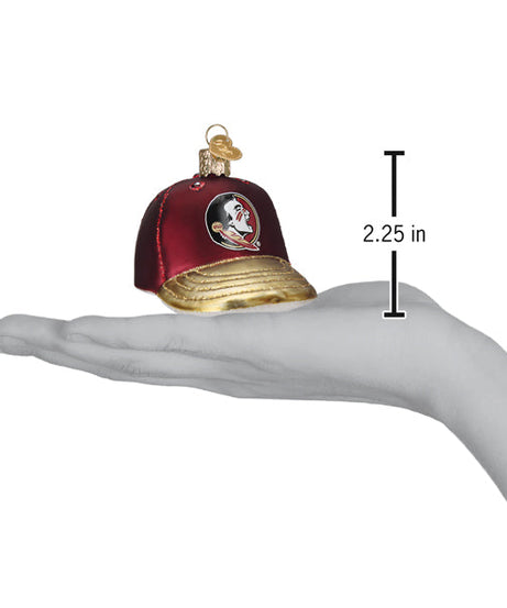 Florida State Baseball Cap Ornament