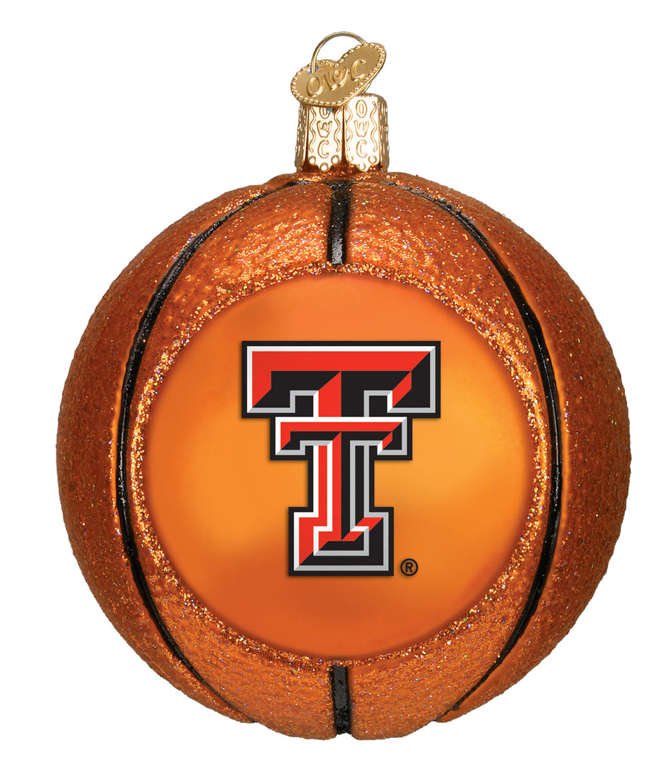 Texas Tech Basketball Ornament