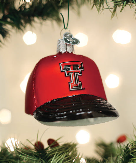 Texas Tech Baseball Cap Ornament