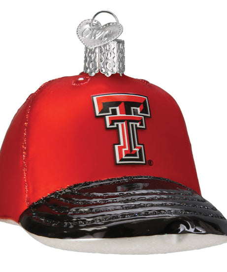 Texas Tech Baseball Cap Ornament