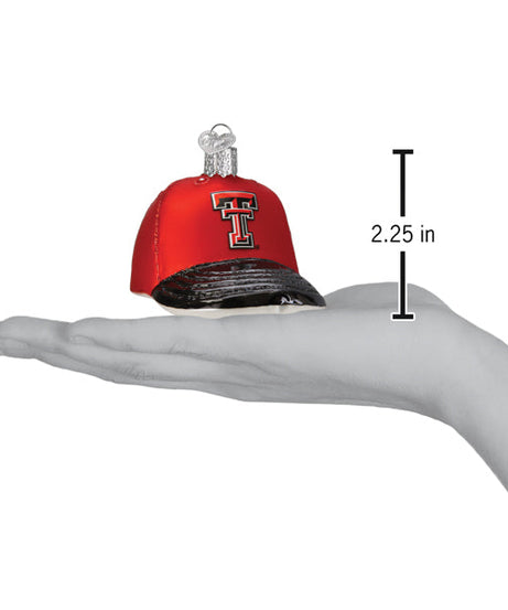 Texas Tech Baseball Cap Ornament