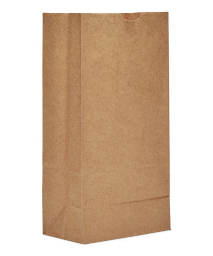 General Grocery Paper Bags, Heavy-Duty, #8 Size, 6.13" x 4.13" x 12.44", Natural, 500/Bundle (GH8500)