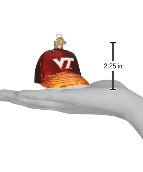 Virginia Tech Baseball Cap Ornament
