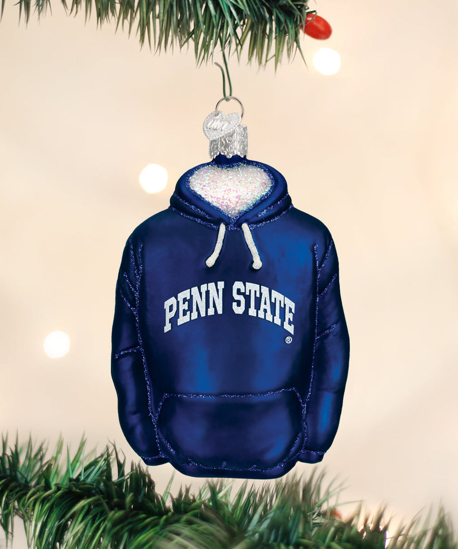 Penn State Hoodie Ornament