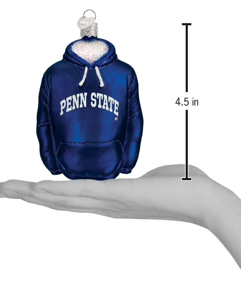 Penn State Hoodie Ornament