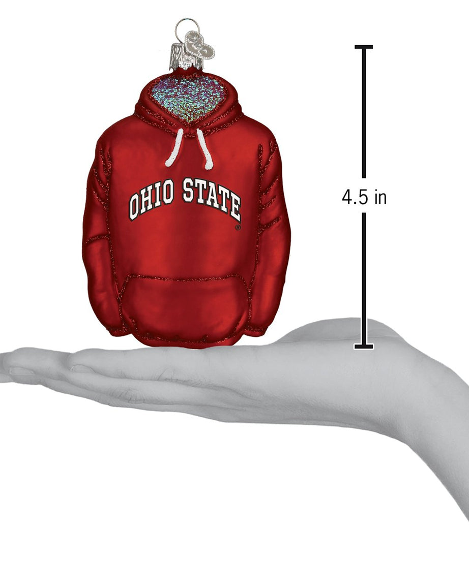Ohio State Hoodie Ornament