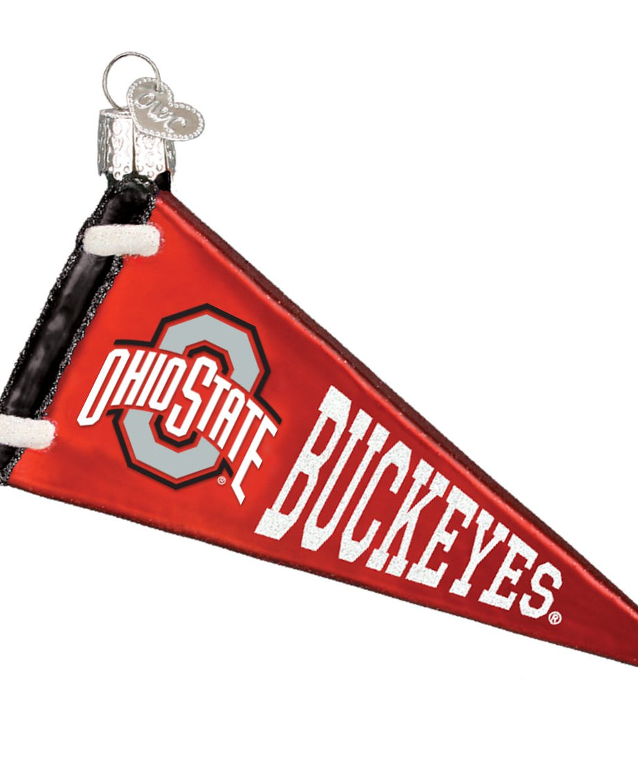 Ohio State Pennant Ornament