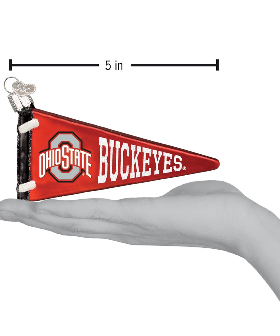 Ohio State Pennant Ornament
