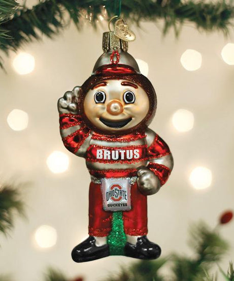Ohio State Brutus Buckeye Ornament