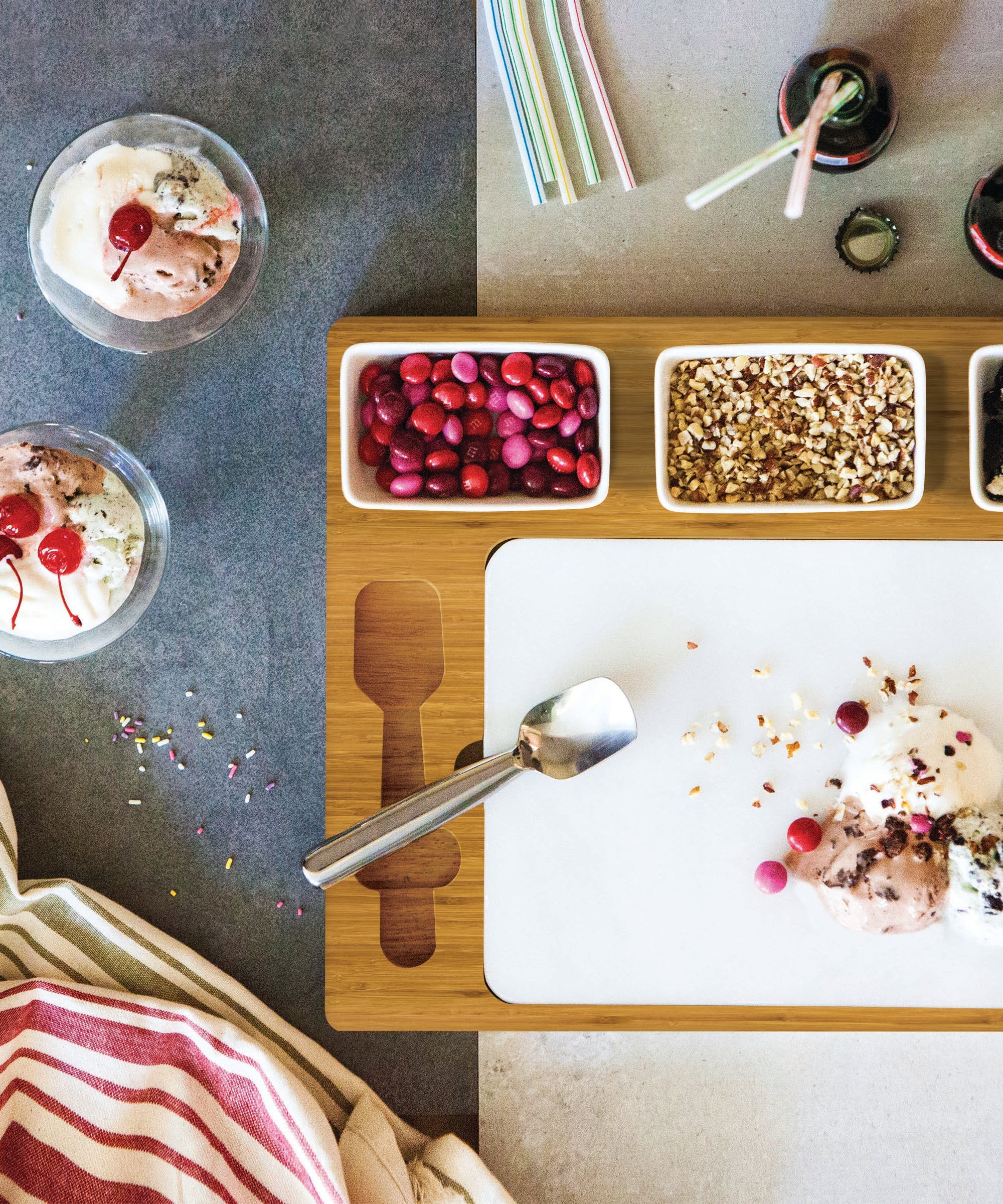 Parlor Ice Cream Mixing Set