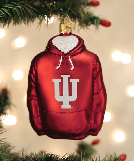 Indiana Hoodie Ornament