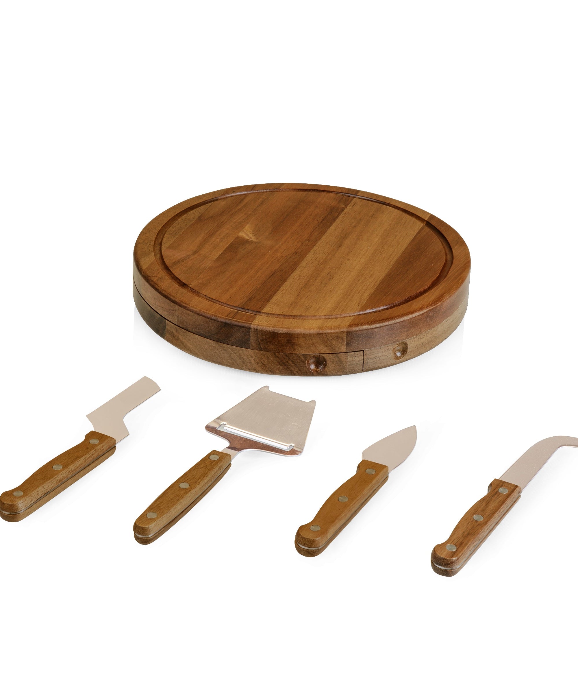 Acacia Circo Cheese Cutting Board & Tools Set