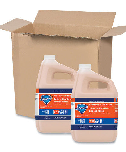 Safeguard Professional Antibacterial Liquid Hand Soap, Light Scent, 1 gal, 2/Carton (02699) - Grazingbelles