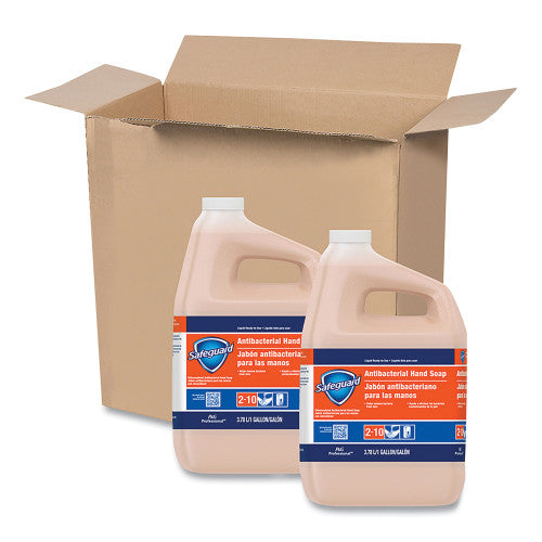 Safeguard Professional Antibacterial Liquid Hand Soap, Light Scent, 1 gal, 2/Carton (02699) - Grazingbelles