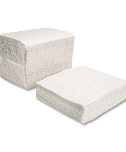 Morcon Paper Morsoft Dinner Napkins, 1-Ply, 16 x 16, White, 250/Pack, 12 Packs/Carton (1717) - Grazingbelles