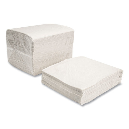 Morcon Paper Morsoft Dinner Napkins, 1-Ply, 16 x 16, White, 250/Pack, 12 Packs/Carton (1717) - Grazingbelles