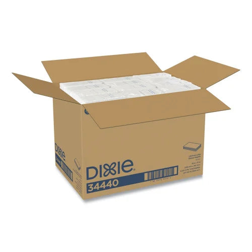 Dixie 1/8-Fold Dinner Napkin, 2-Ply, 16 x 15, White, 3,024/Carton (34440) - Grazingbelles