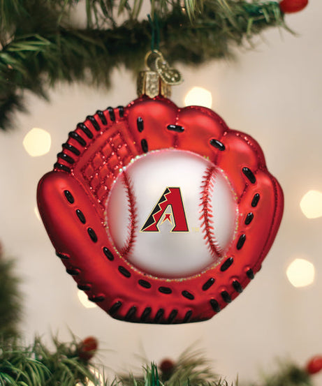 Diamondbacks Baseball Mitt Ornament - Grazingbelles