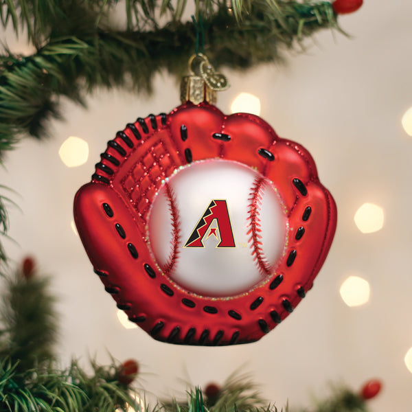Diamondbacks Baseball Mitt Ornament - Grazingbelles