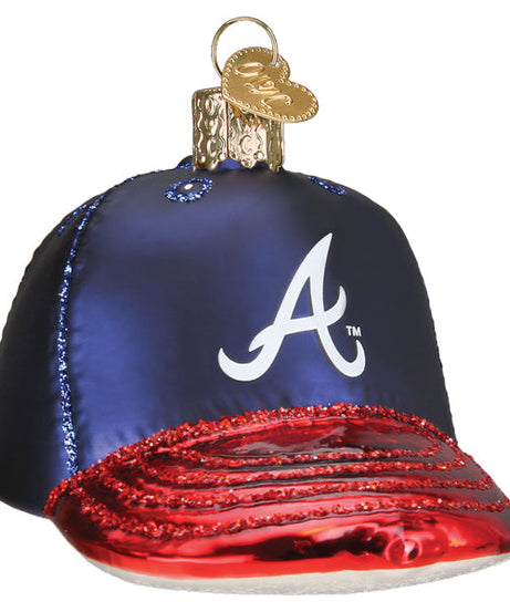 Braves Baseball Cap Ornament