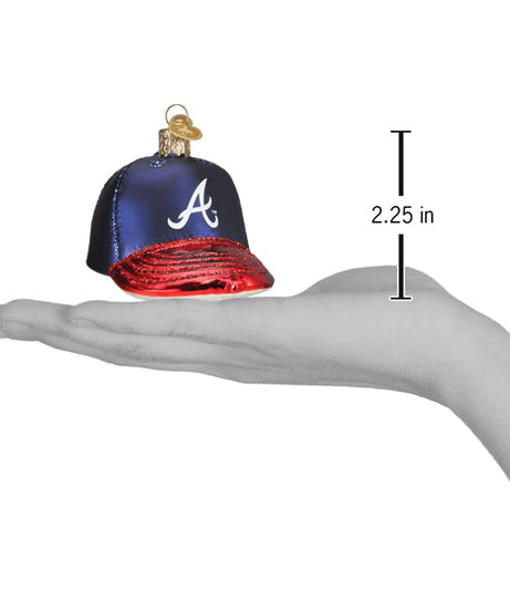 Braves Baseball Cap Ornament