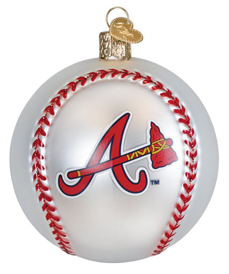 Braves Baseball Ornament