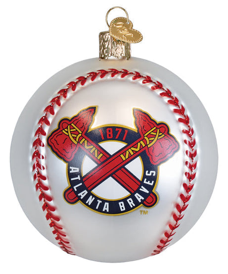 Braves Baseball Ornament