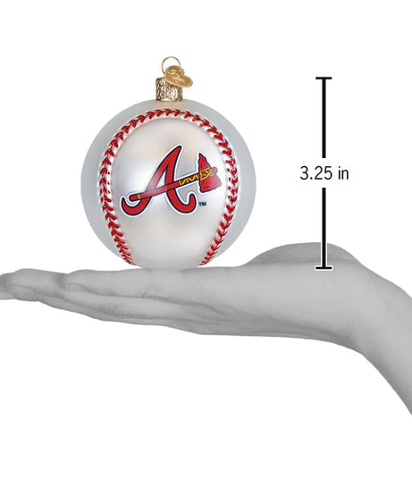Braves Baseball Ornament